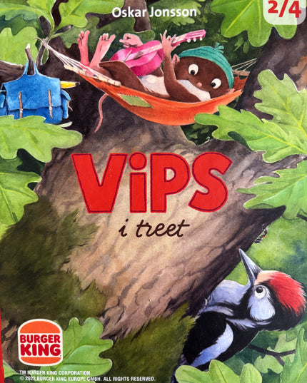 Jonsson, Oskar: Vips i treet