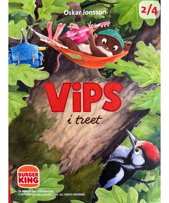 Jonsson, Oskar: Vips i treet