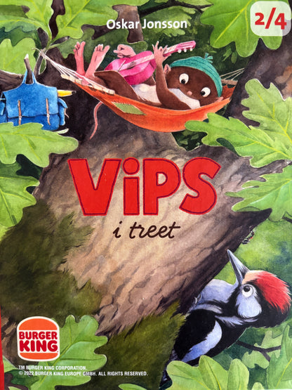 Jonsson, Oskar: Vips i treet