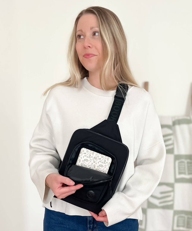 The Bookish Crossbody: Cinnamon