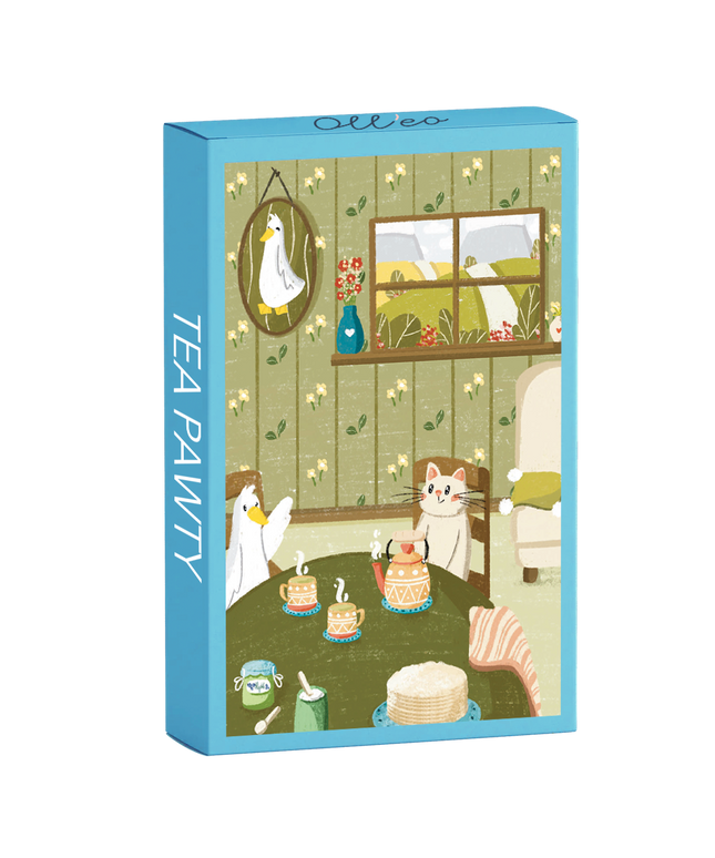 Mini Puslespill | Tea Pawty | 99 Brikker
