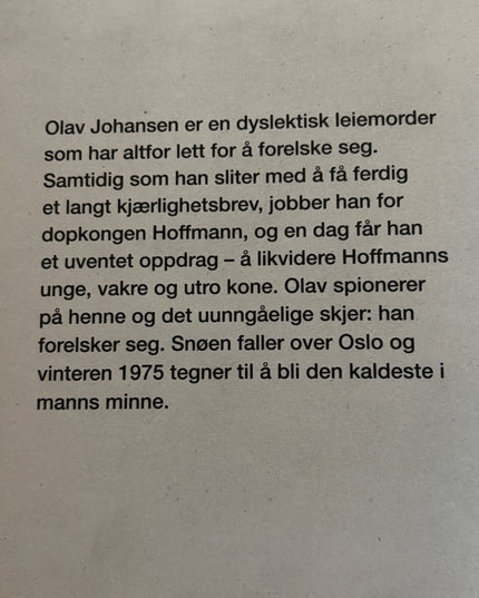 Blod på snø - Jo Nesbø (innbundet)
