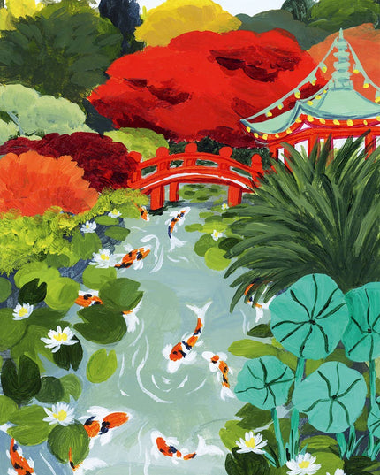Puslespill 1500 Brikker - Japanese Garden
