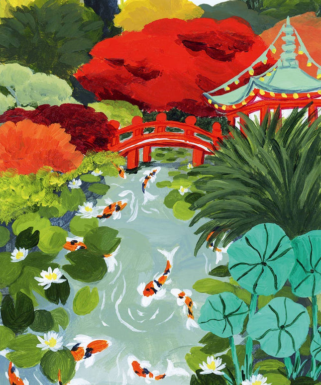 Puslespill 1500 Brikker - Japanese Garden