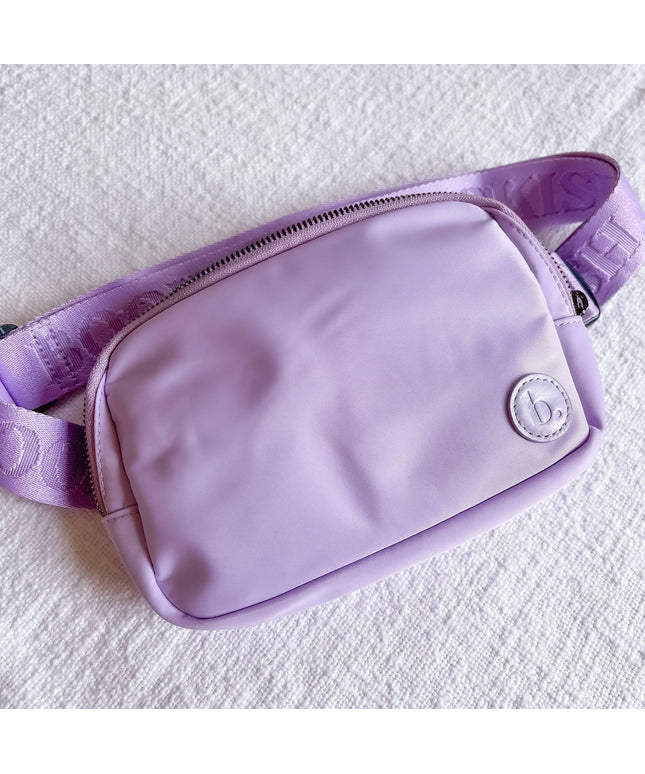 The Bookish Belt Bag: Lavender