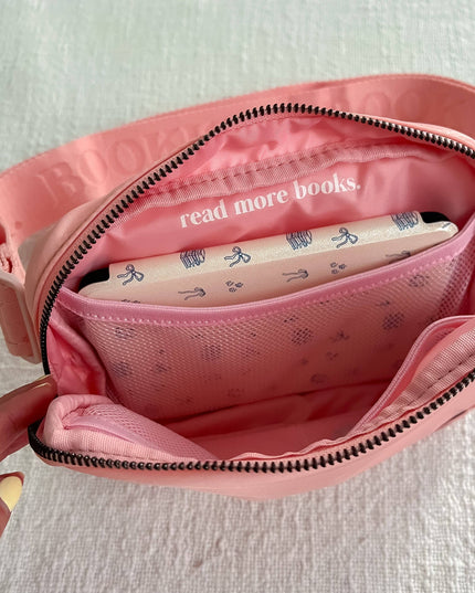 The Bookish Belt Bag: Bubblegum