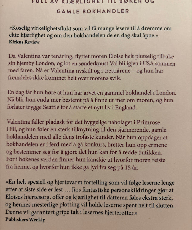 Jio, Sarah: Kjærlig hilsen fra London
