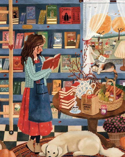 Puslespill 1000 Brikker - "Storytellers" Bookstore