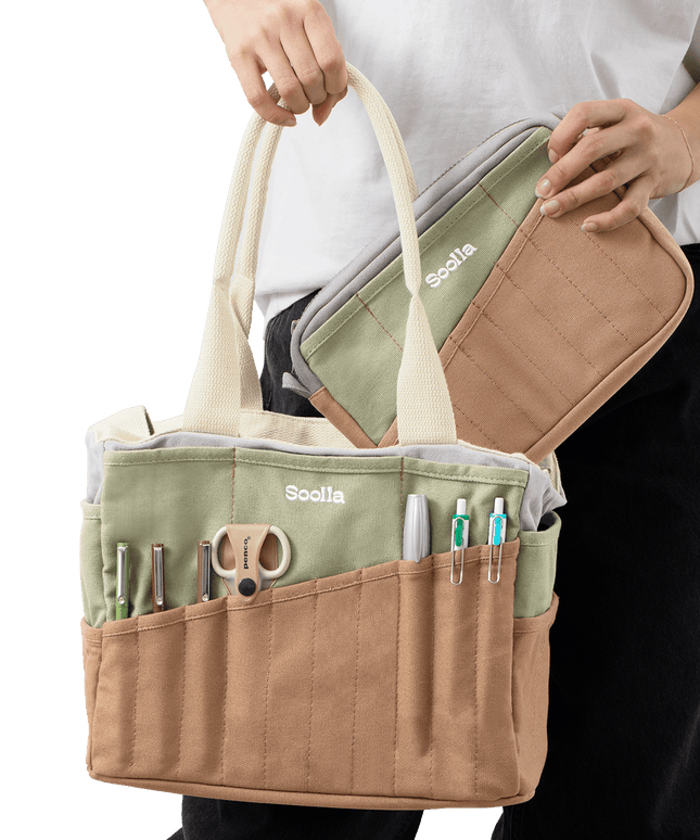 Forhåndsbestilling | Soolla® Studio Pouch, Becca Sands Edition | Hobbyveske