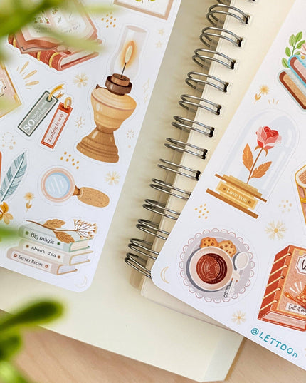 Klistremerkeark | Aesthetic Book