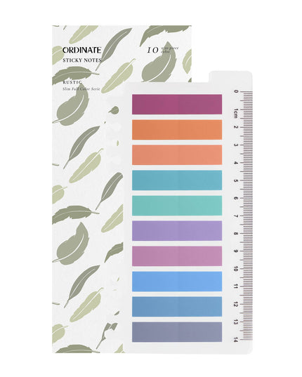 Rustic | Annoteringslapper | Ordinate Sticky Tabs | Klistrelapper | Selvklebende notislapper | Sidemarkører | Indeksfaner
