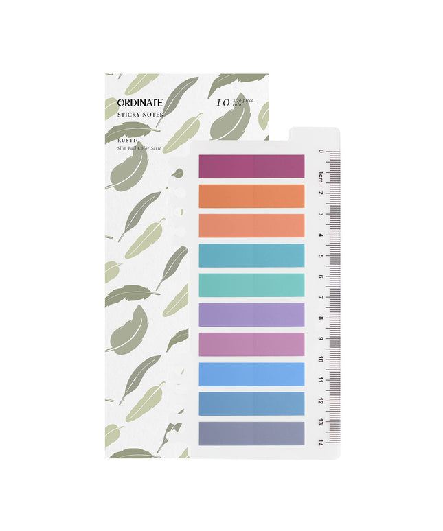 Rustic | Gjennomskinnelige Annoteringslapper | Ordinate Sticky Tabs | Klistrelapper | Selvklebende notislapper | Sidemarkører | Indeksfaner