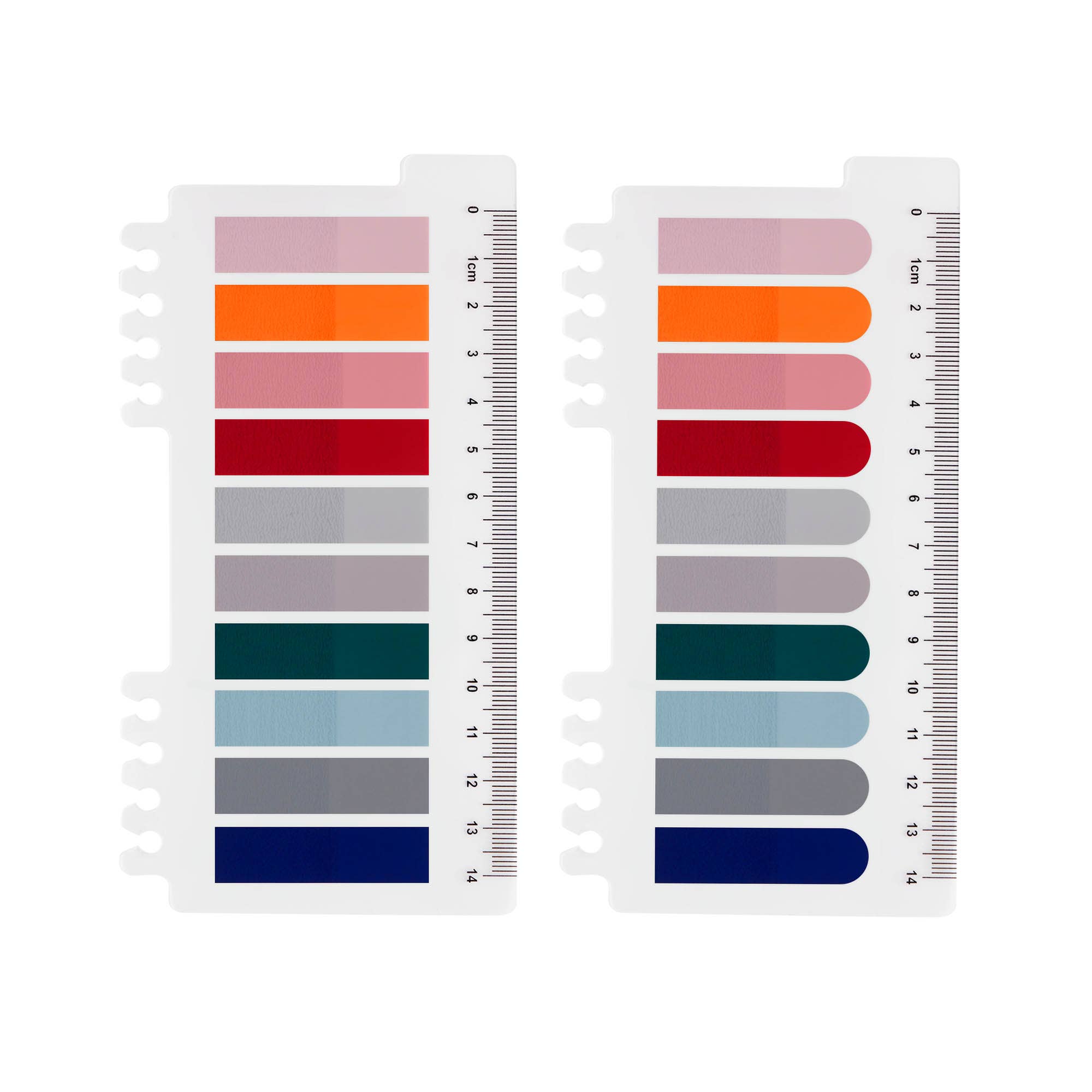 Autumn Twilight Avrundede selvklebende notislapper - Klistrelapper - Indeksfaner - Sidemarkører