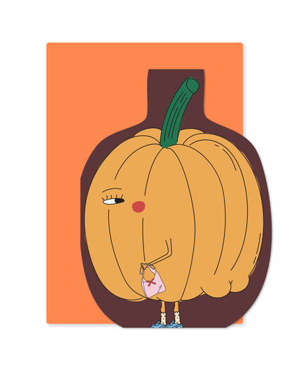 Gratulasjonskort | Hey Pumpkin! Die cut
