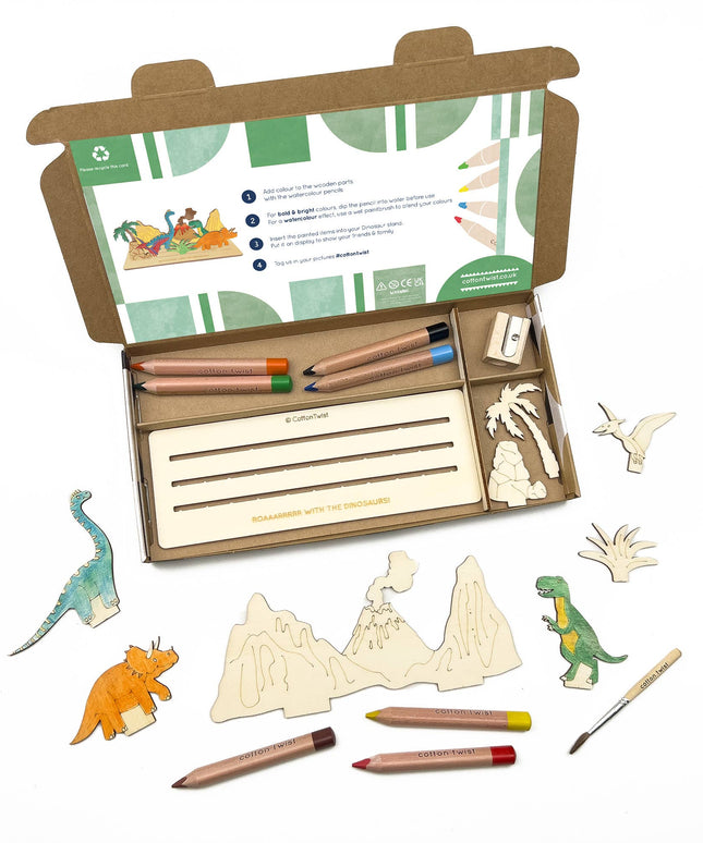 Lag Din Egen Dinosaurverden | DIY Dinosaur Hobbysett For Barn