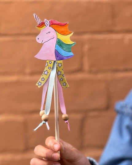 Lag Din Egen Enhjørning Tryllestav | DIY Hobbysett For Barn