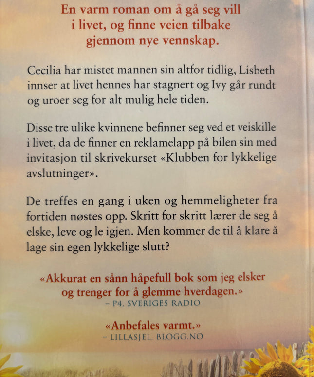 Säfstrand, Caroline: Klubben for lykkelige avslutninger