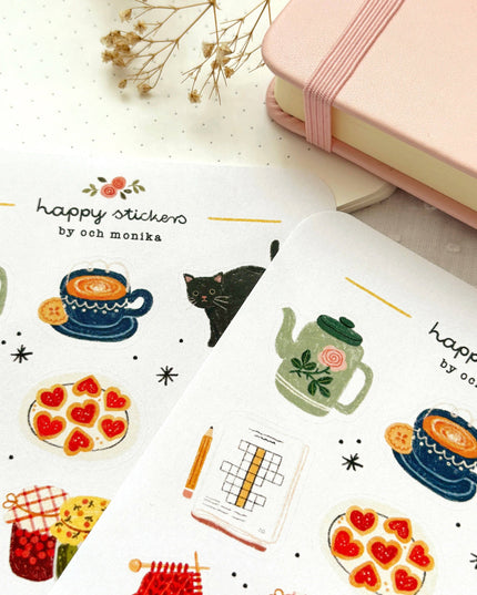 Klistremerkeark | Granny Things | A6