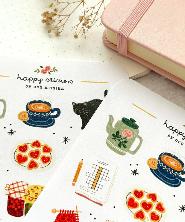 Klistremerkeark | Granny Things | A6