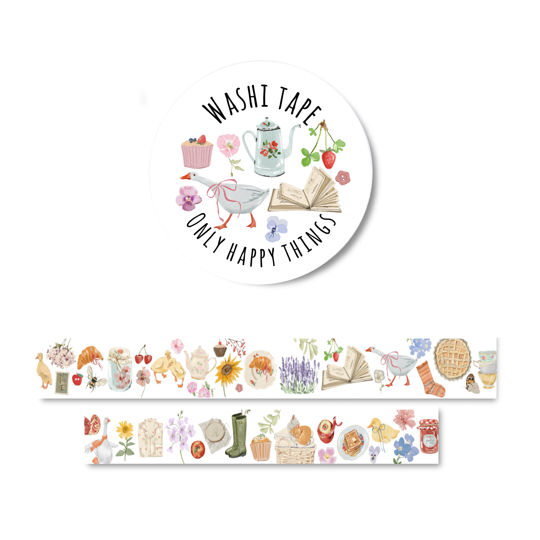 Washitape Cottage Core