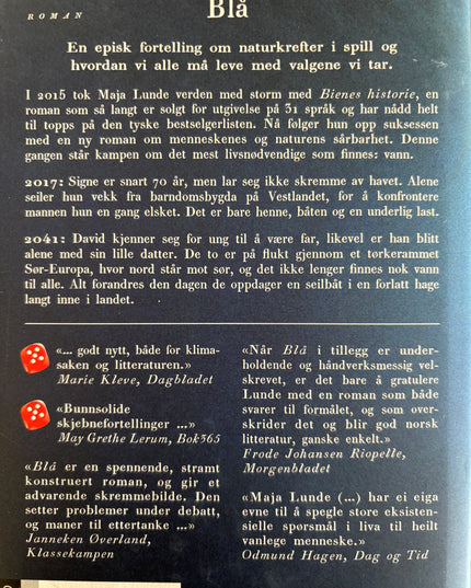Blå - Maja Lunde (innbundet)