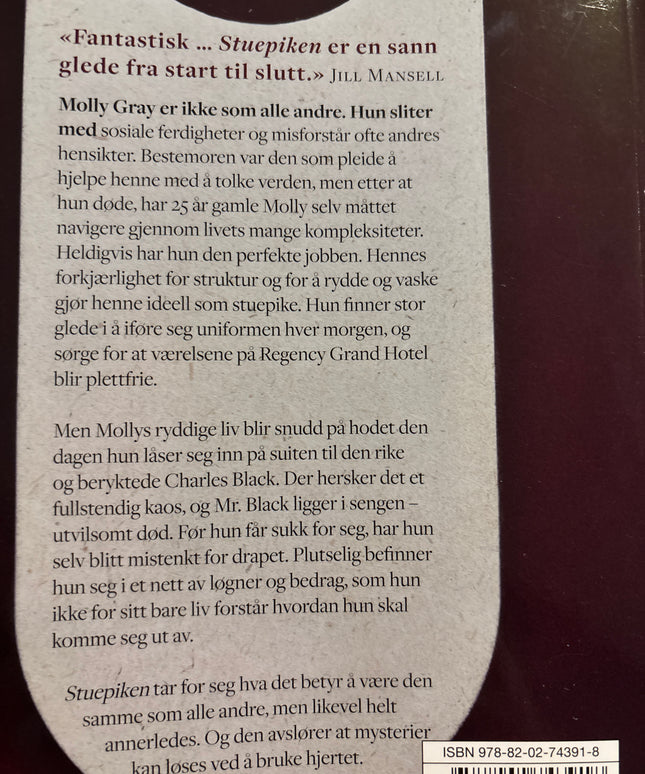 Prose, Nita: Stuepiken