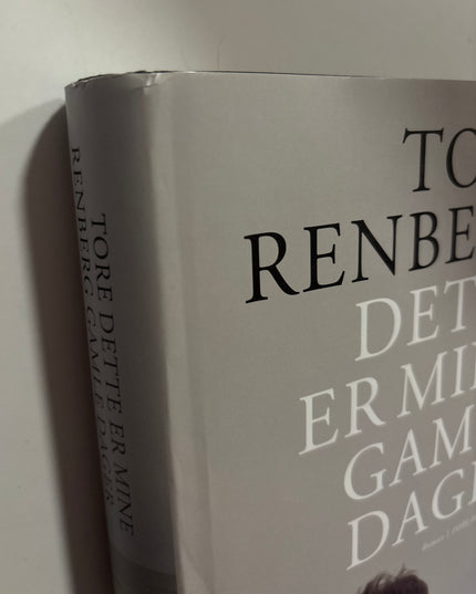 Dette er mine gamle dager - Tore Renberg (innbundet)
