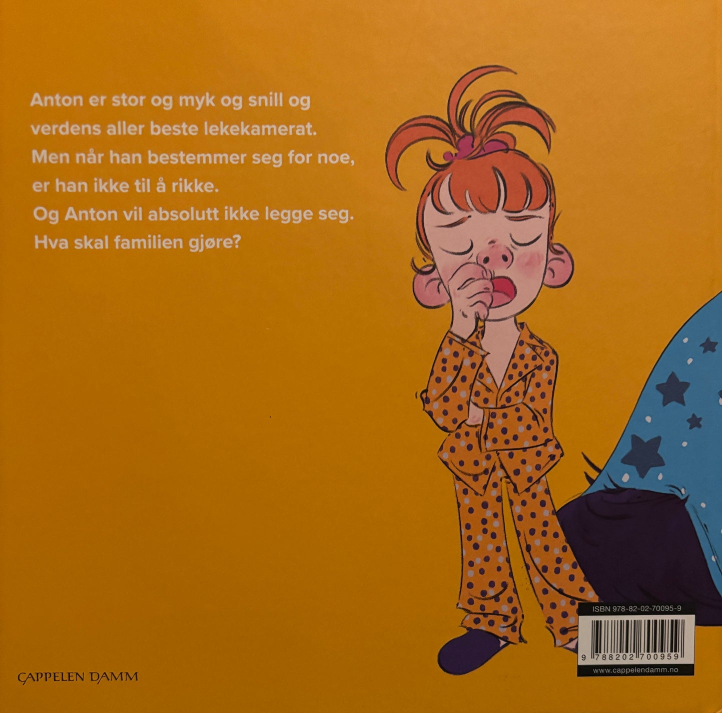 Blix, Amadeus: Anton vil ikke legge seg