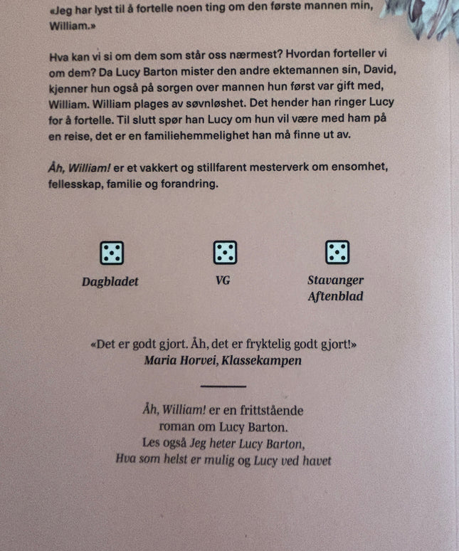 Strout, Elizabeth: Åh, William!