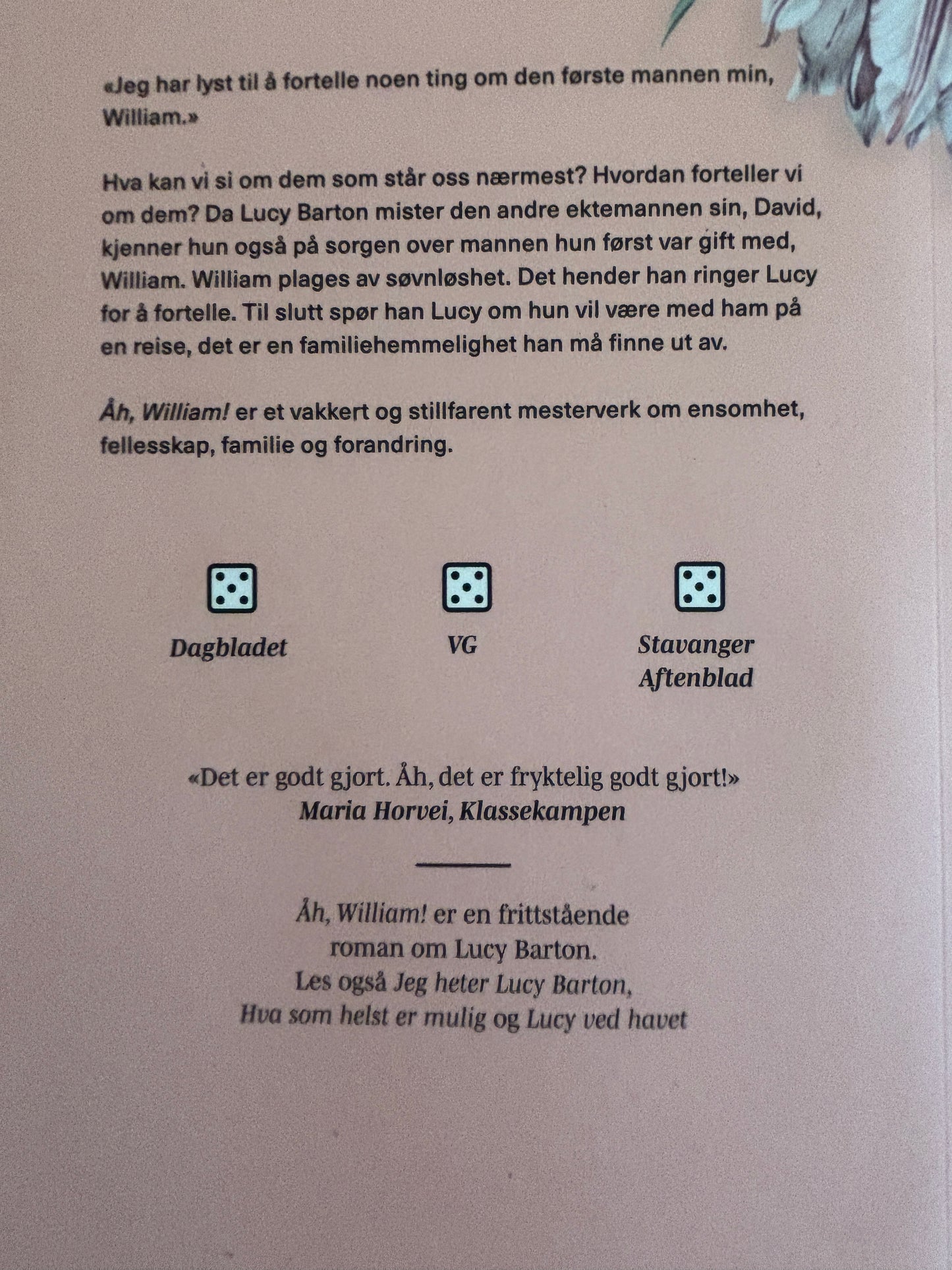 Strout, Elizabeth: Åh, William!