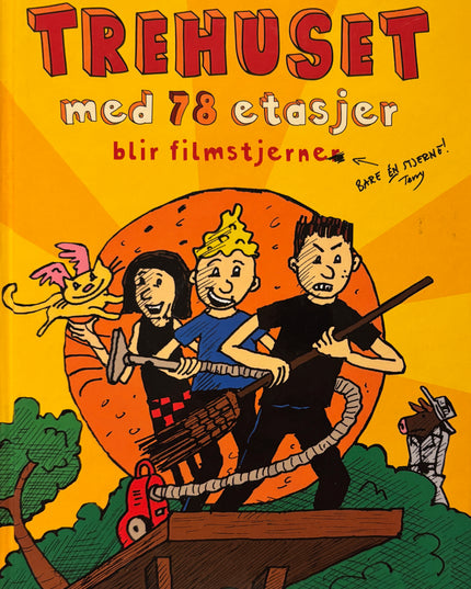 Griffiths, Andy: Gutta i trehuset med 78 etasjer blir filmstjerner