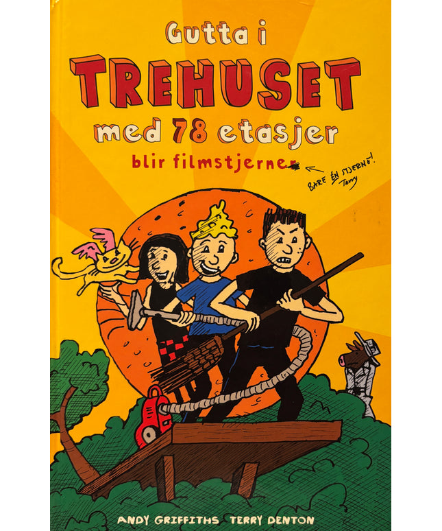 Griffiths, Andy: Gutta i trehuset med 78 etasjer blir filmstjerner
