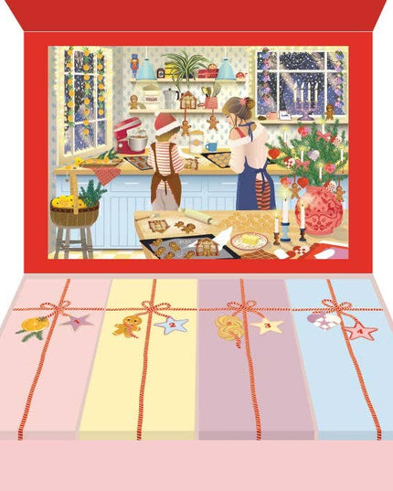 Puslespill Julekalender 1000 Brikker | Sweet Christmas