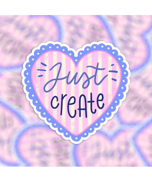 Die Cut Vinyl Klistremerke | Just Create