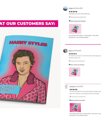 Harry Activity Book A5