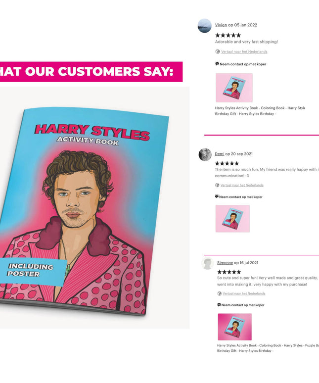 Harry Activity Book A5