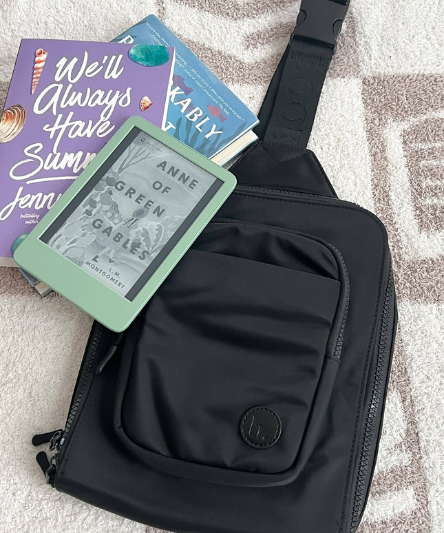 The Bookish Crossbody: Bows Books Flowers