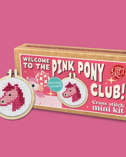 The Pink Pony Club (pony) Mini Matchbox Broderingssett