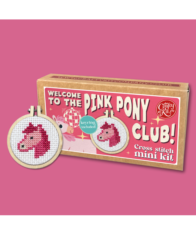 The Pink Pony Club (pony) Mini Matchbox Broderingssett