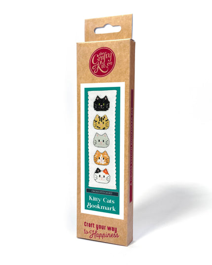 Kitty Cats Bokmerke Broderingssett