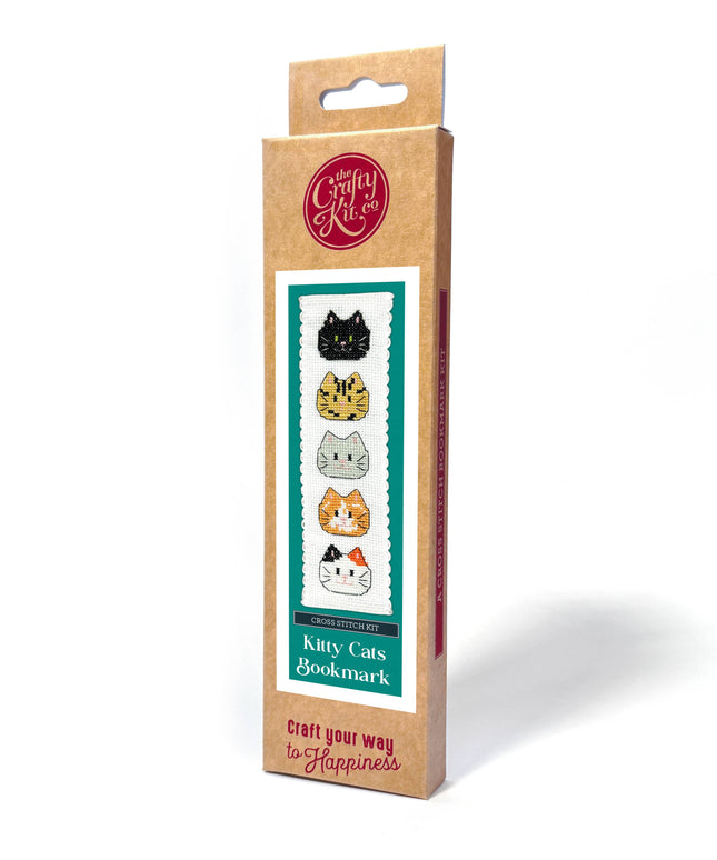 Kitty Cats Bokmerke Broderingssett