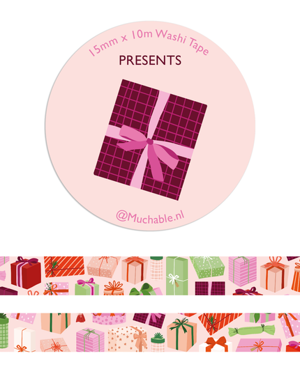 Washitape | Christmas Presents - Julegaver