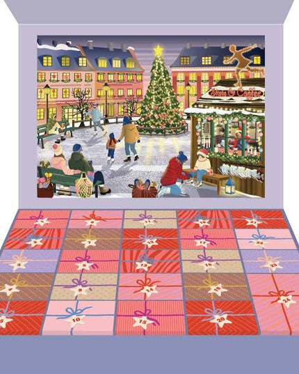 Puslespill Julekalender 1000 Brikker | Skate & Coffee