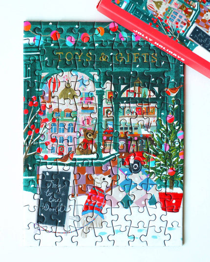 Jolly Holidays | Mini Puslespill | 99 Brikker