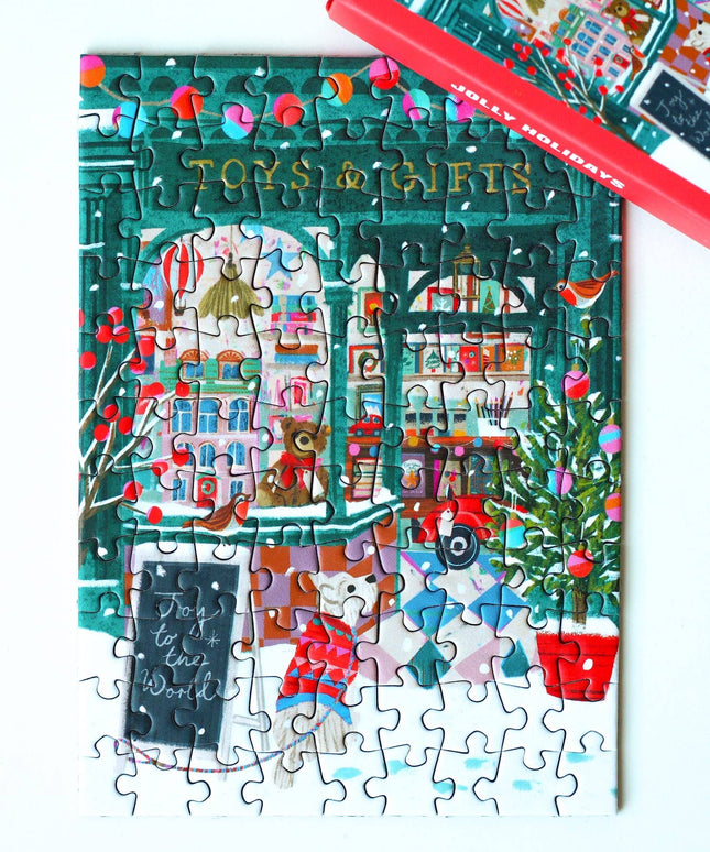 Jolly Holidays | Mini Puslespill | 99 Brikker