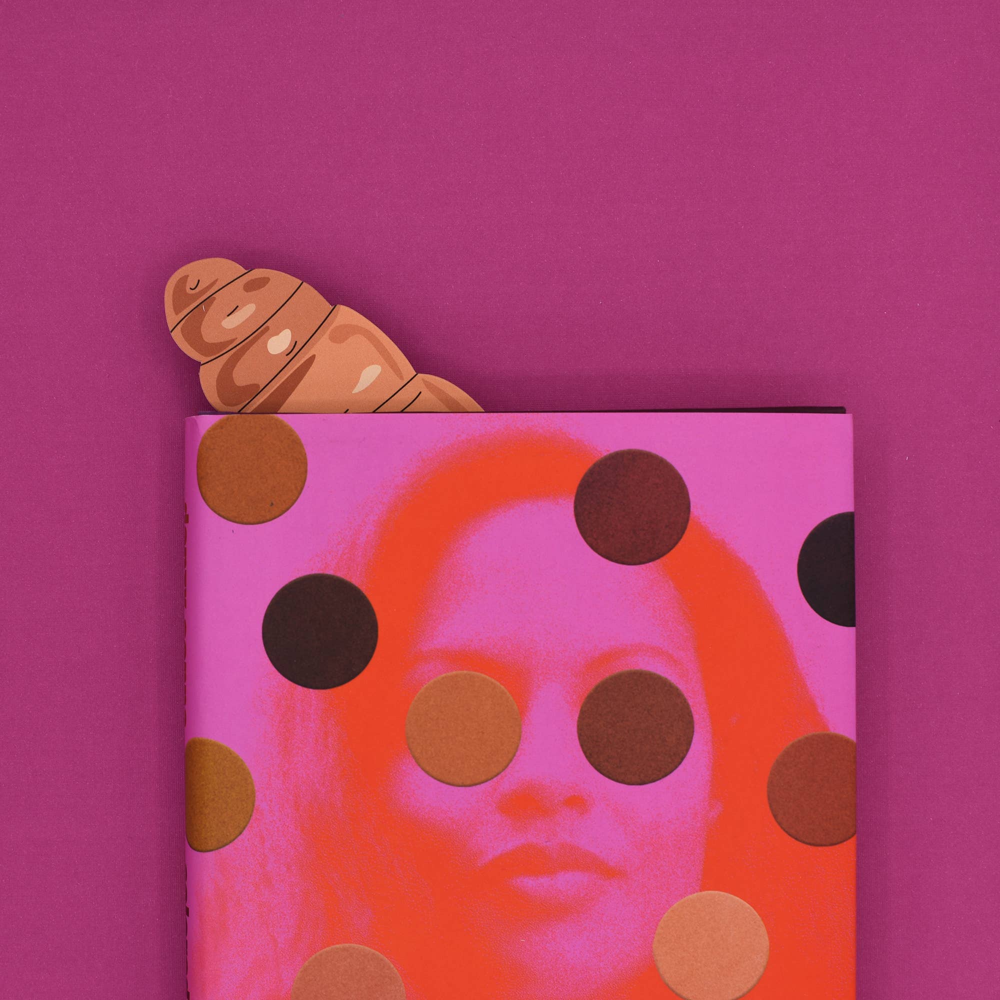 Croissant Bokmerke (det er die cut!)