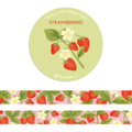 Washitape - Papirtape | Cute Sweet Strawberries