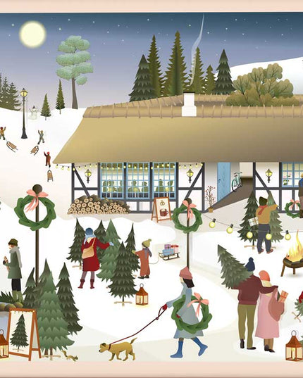 Puslespill | Christmas Tree Farm | 1000 Brikker