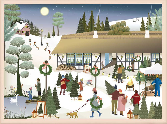 Puslespill | Christmas Tree Farm | 1000 Brikker