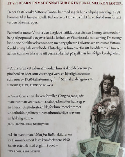 Grue, Anna: Veien fra Italia